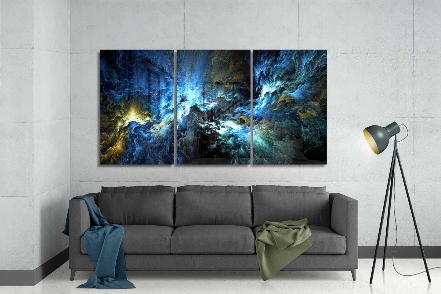 Depth Glass Wall Art
