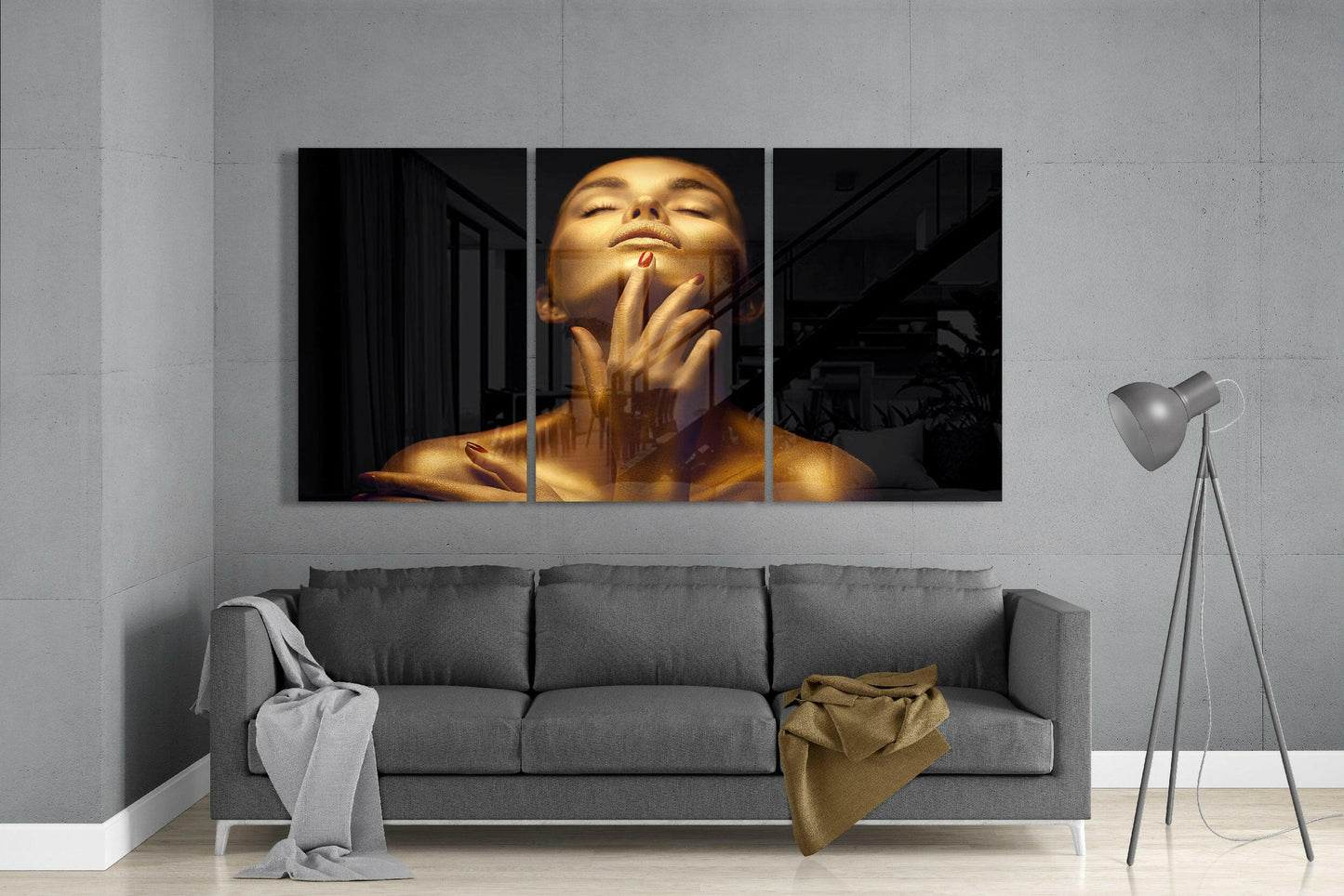 Woman Gallery Set Glass Wall Art