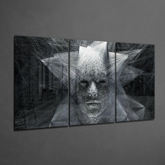 String Glass Wall Art