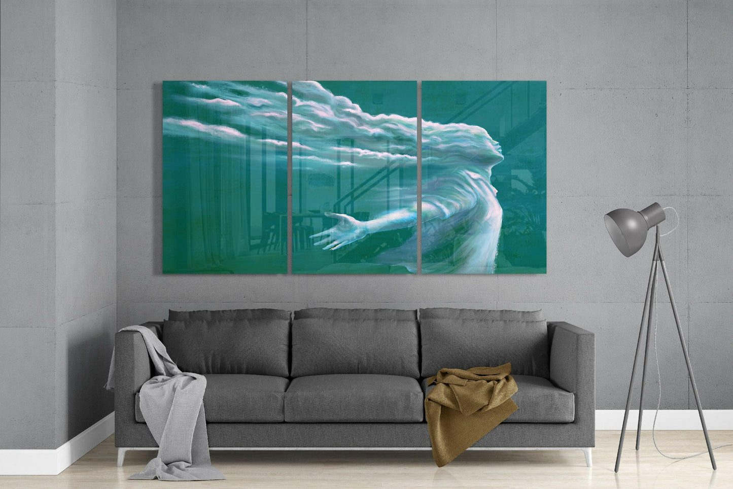 Freedom Glass Wall Art