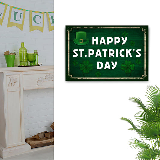Irish For A Day Irish Forever Canvas Wall Art