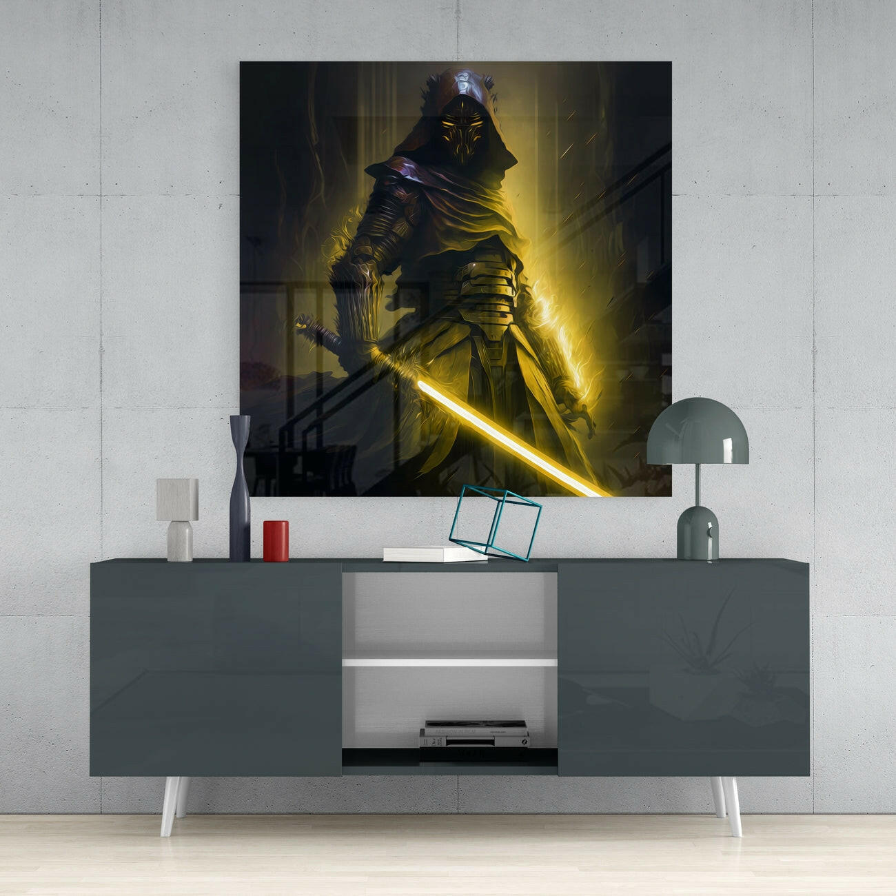 Sword Glass Wall Art