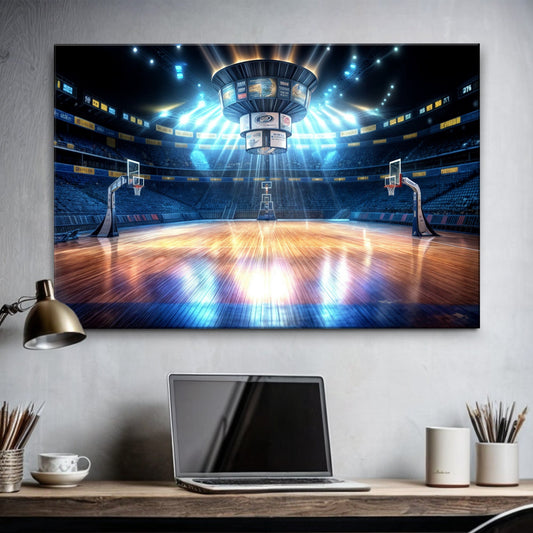 Big Dream Sports Basketball Canvas Wall Art