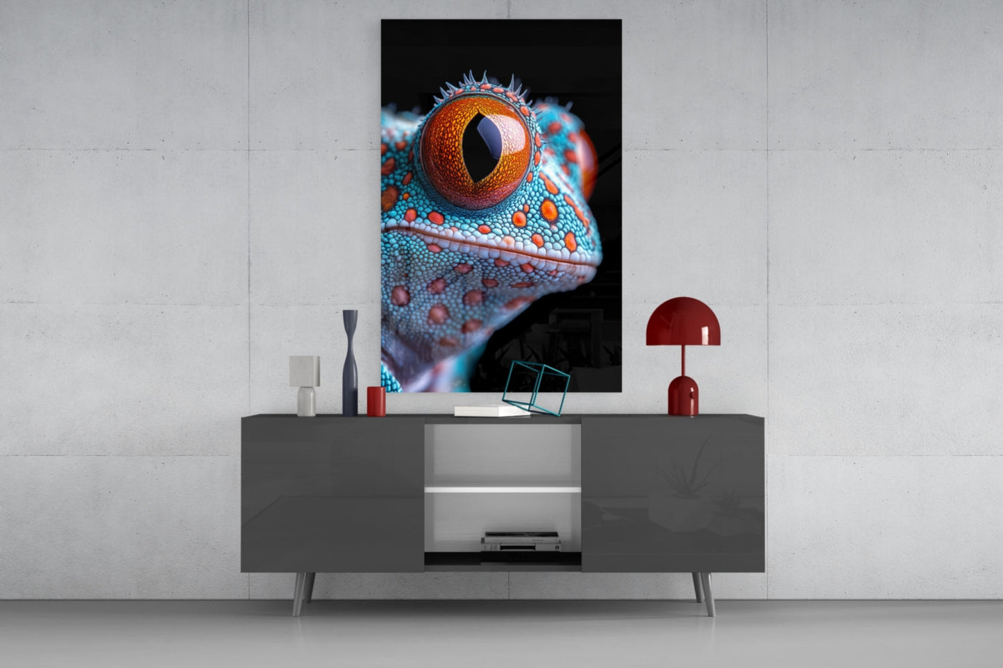 Cosmic Eyes Glass Wall Art