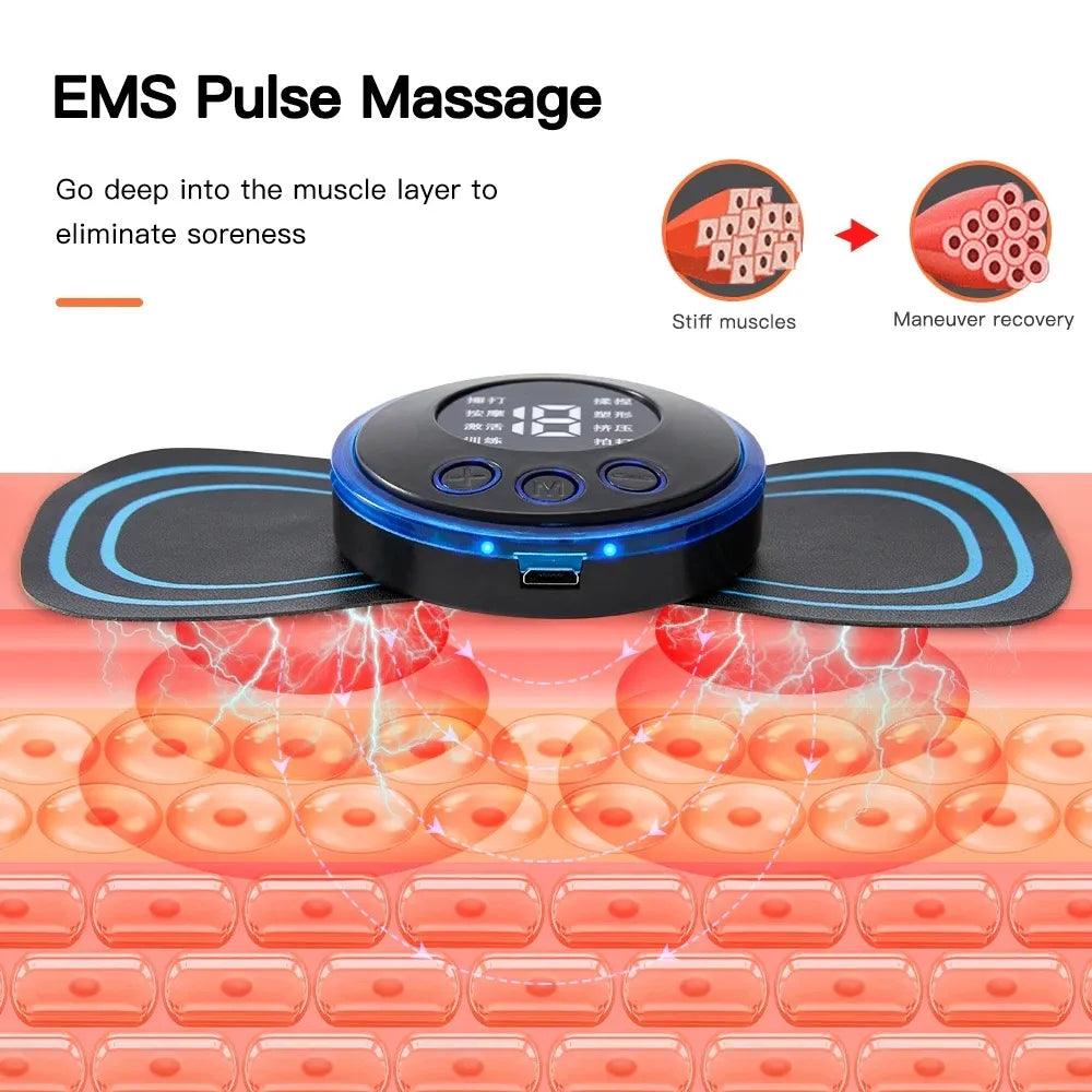 EMS Mini Massager – Instant Pain & Muscle Relief Anywhere