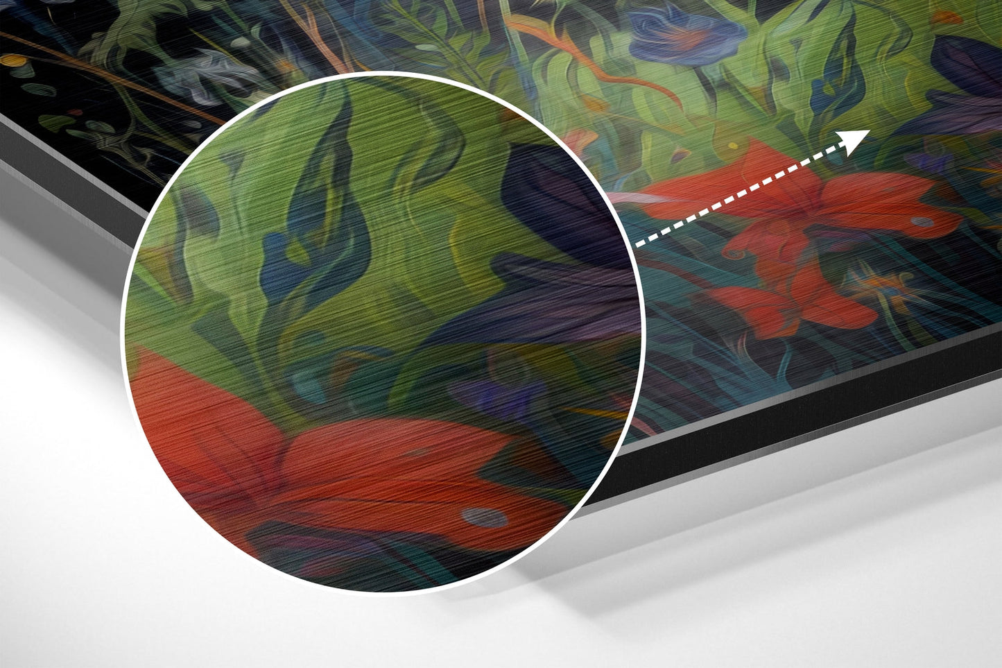 Fox Aluminum Dibond Metal Wall Art