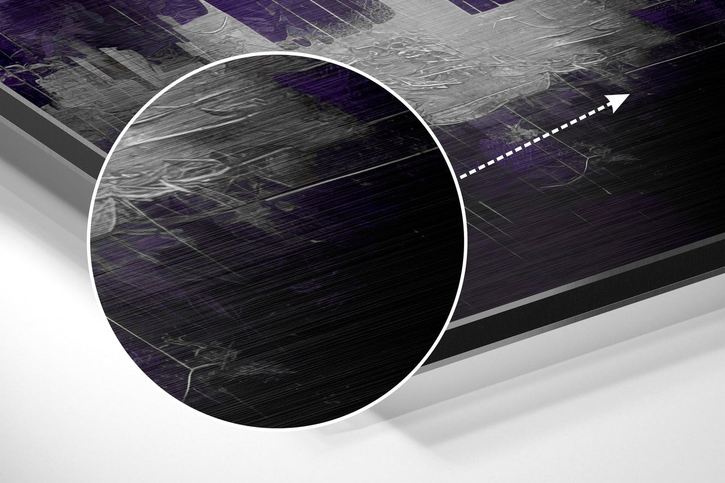City Silhouette Metal Wall Art