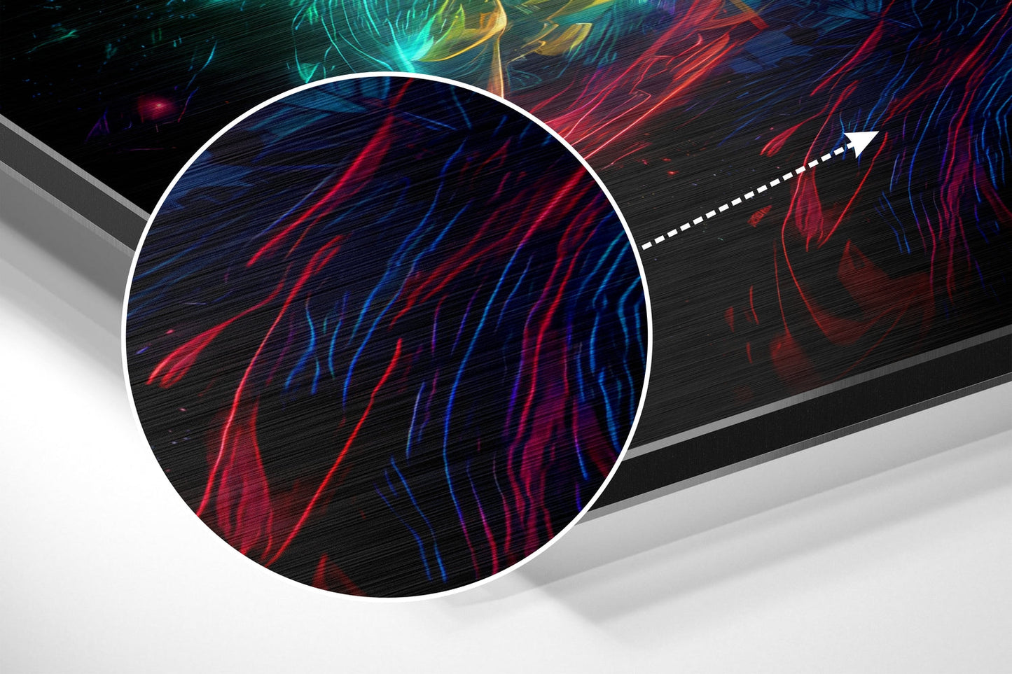 Colors Of Space Metal Wall Art