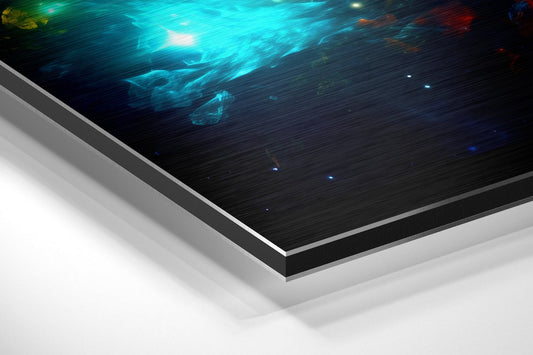 Colors of Space Metal Wall Art