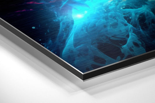Colors of Space Metal Wall Art