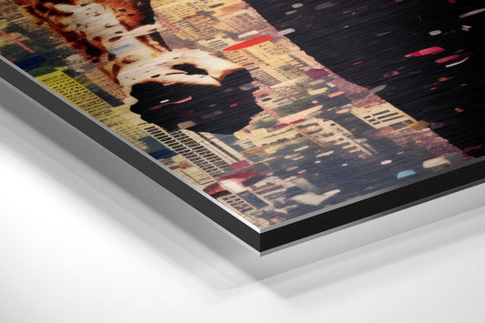 Martial Arts Master Metal Wall Art