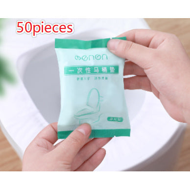 Disposable Travel Toilet Seat Covers (Non-Woven) – Clean, Comfy, and Covered Anywhere