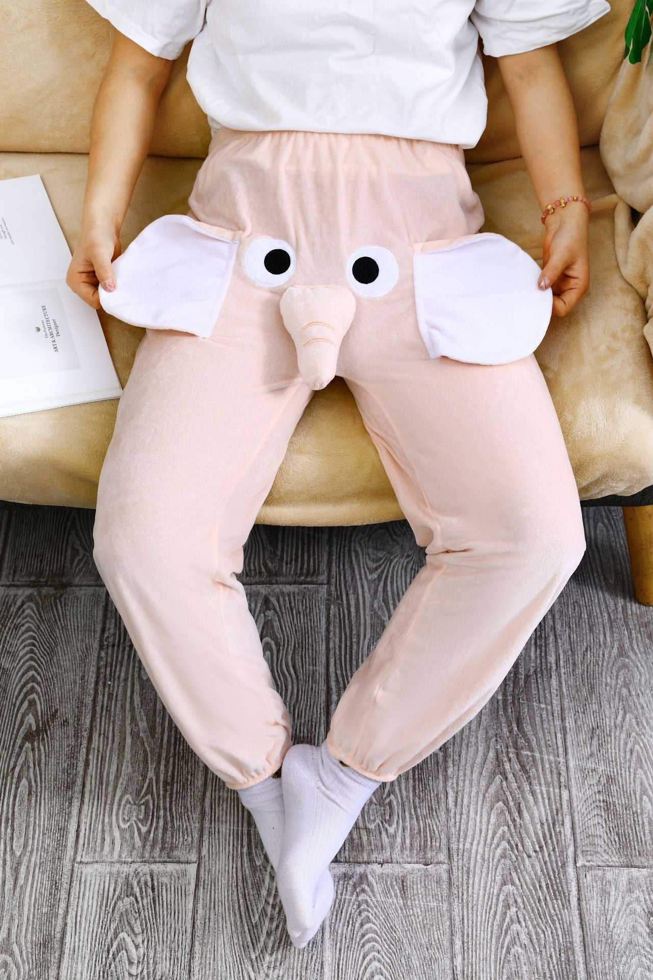 Elephant Trousers Dumbo Nose Ringing Pants – Bring Laughter to Loungewear