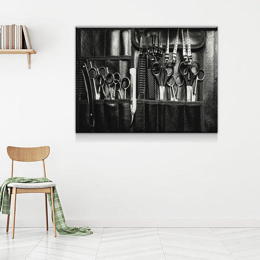 Beauty Salon Haircare Masterpiece Canvas Wall Art