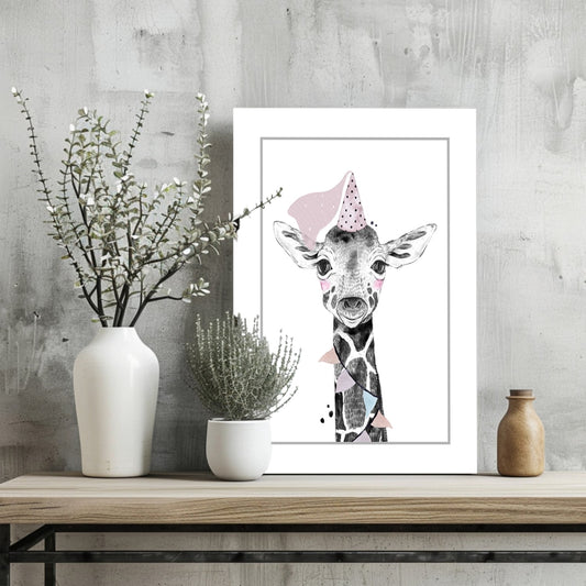 Giraffe Metal Wall Art