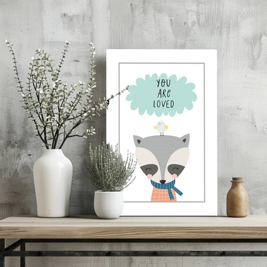 You Are Loved Metal Wall Art