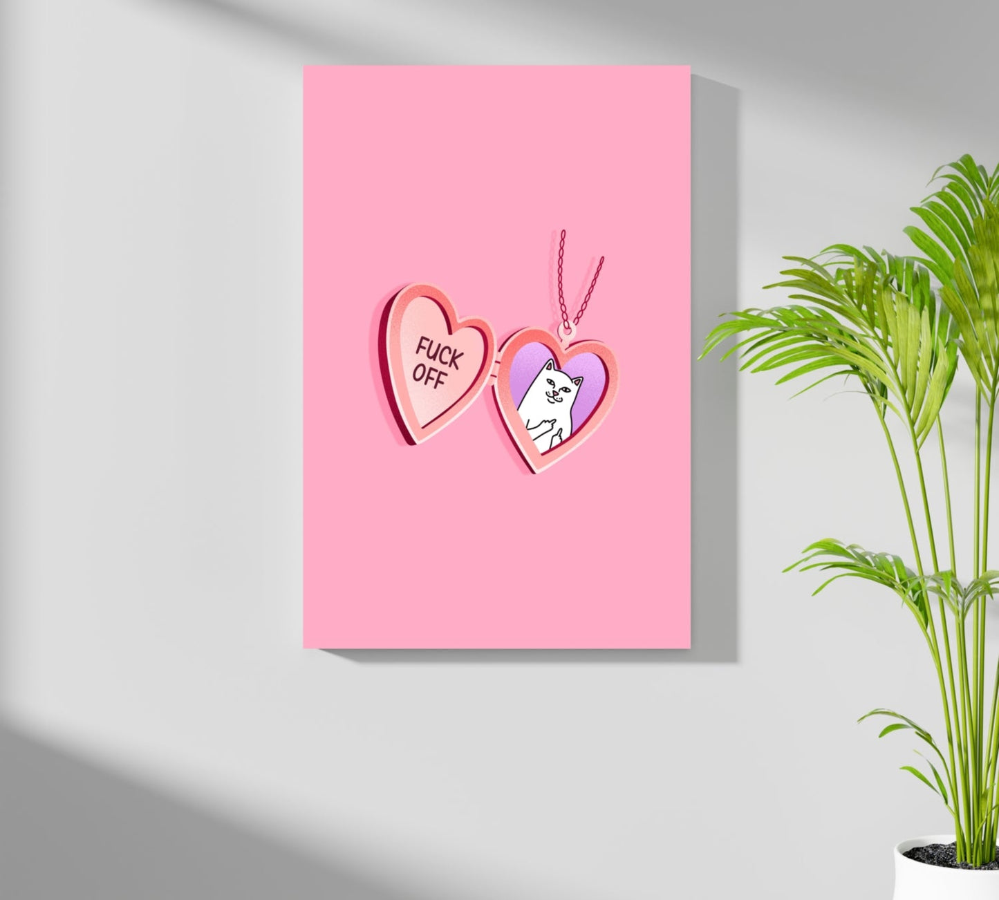 Get Out Metal Wall Art