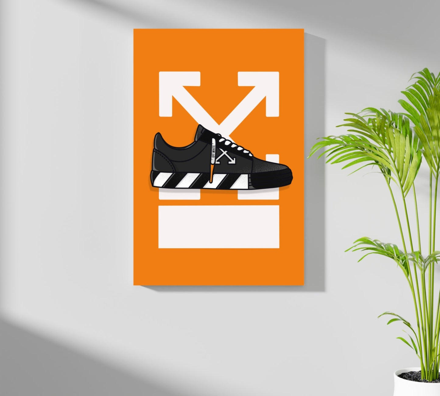 Sneakers Metal Wall Art