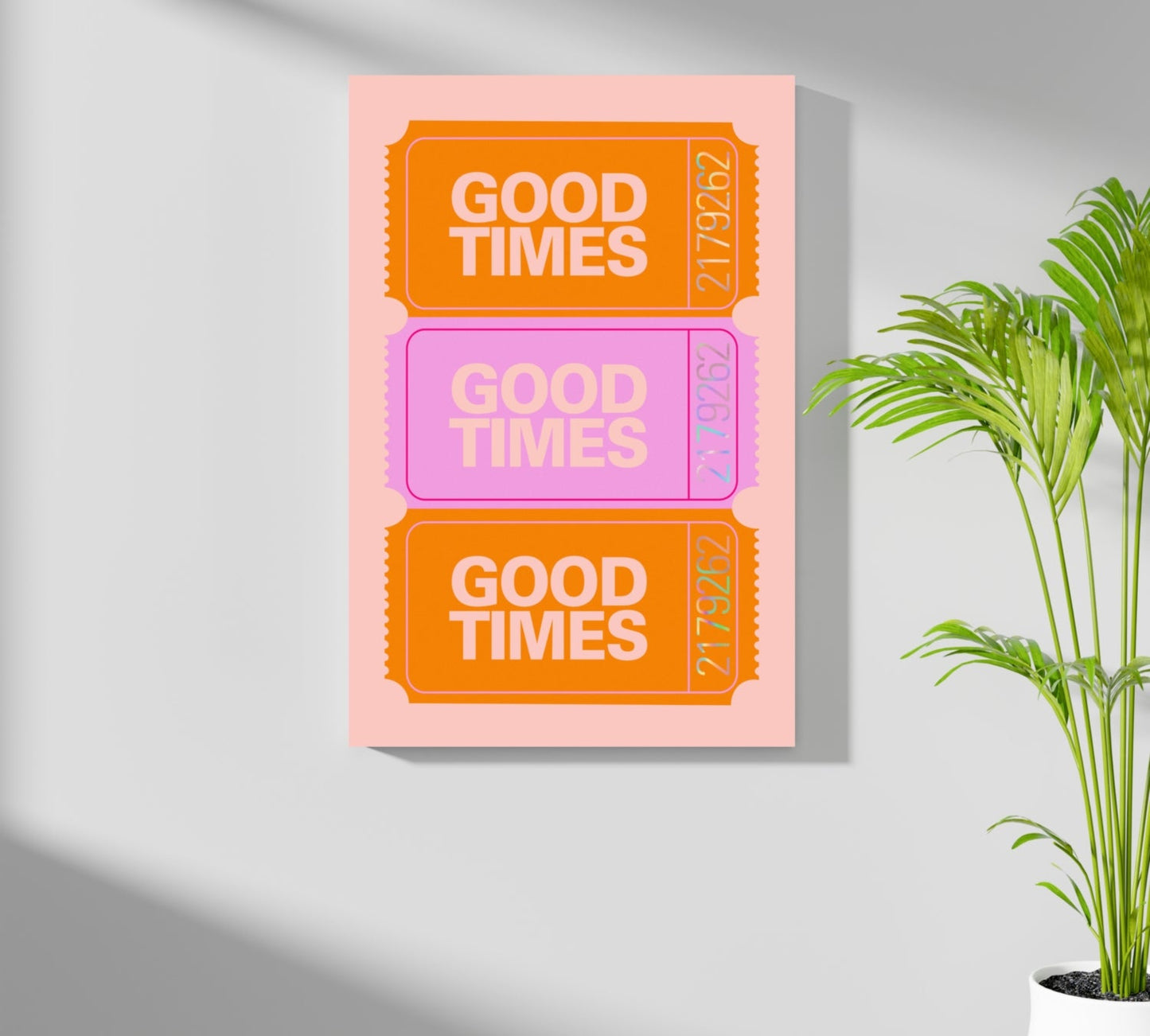 Good Times Retro Metal Wall Art