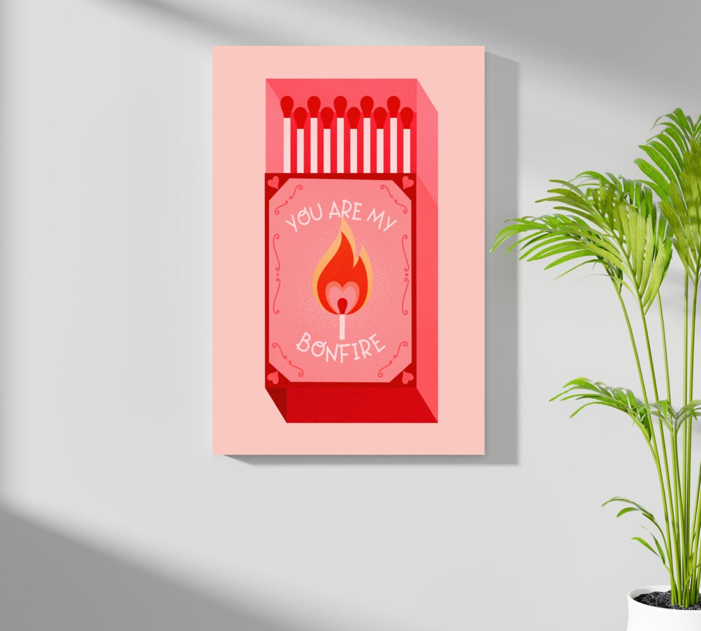 Matches V2 Metal Wall Art