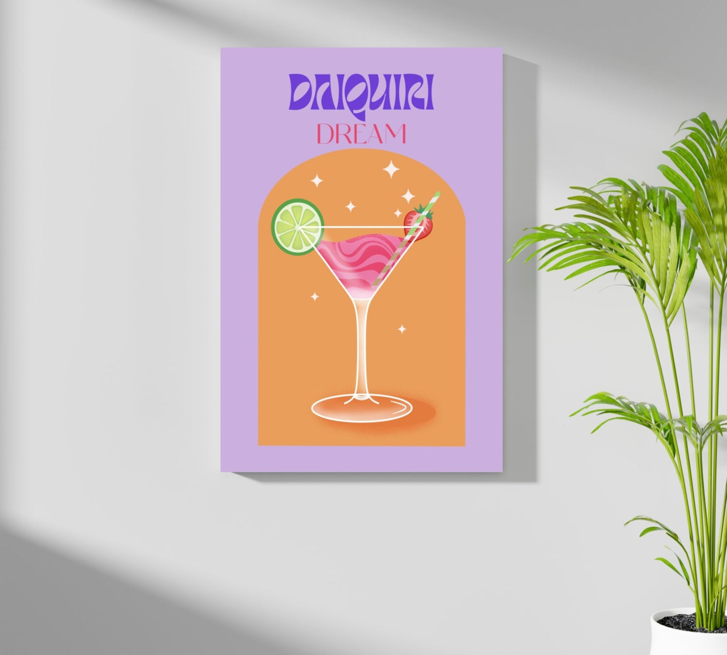 Dream Cocktail Metal Wall Art