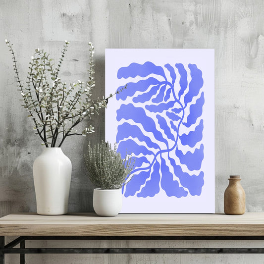 Abstract Flower Metal Wall Art