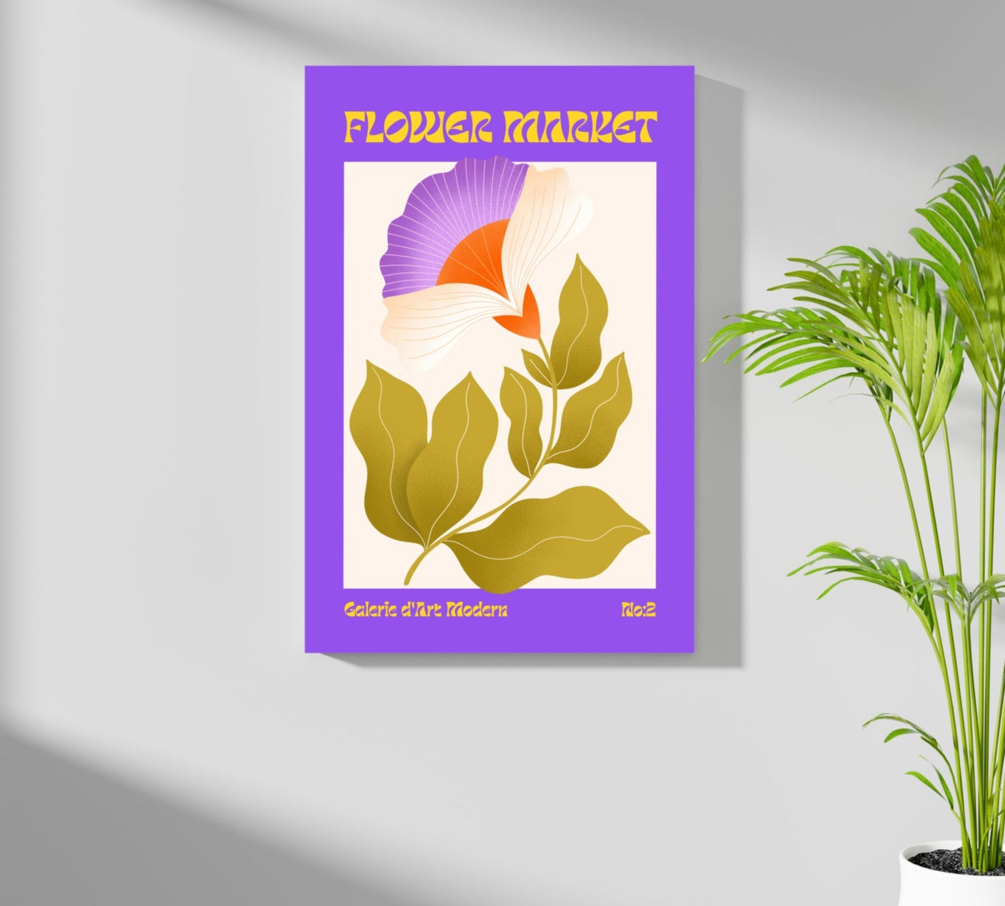 Floral Gallery V2 Metal Wall Art