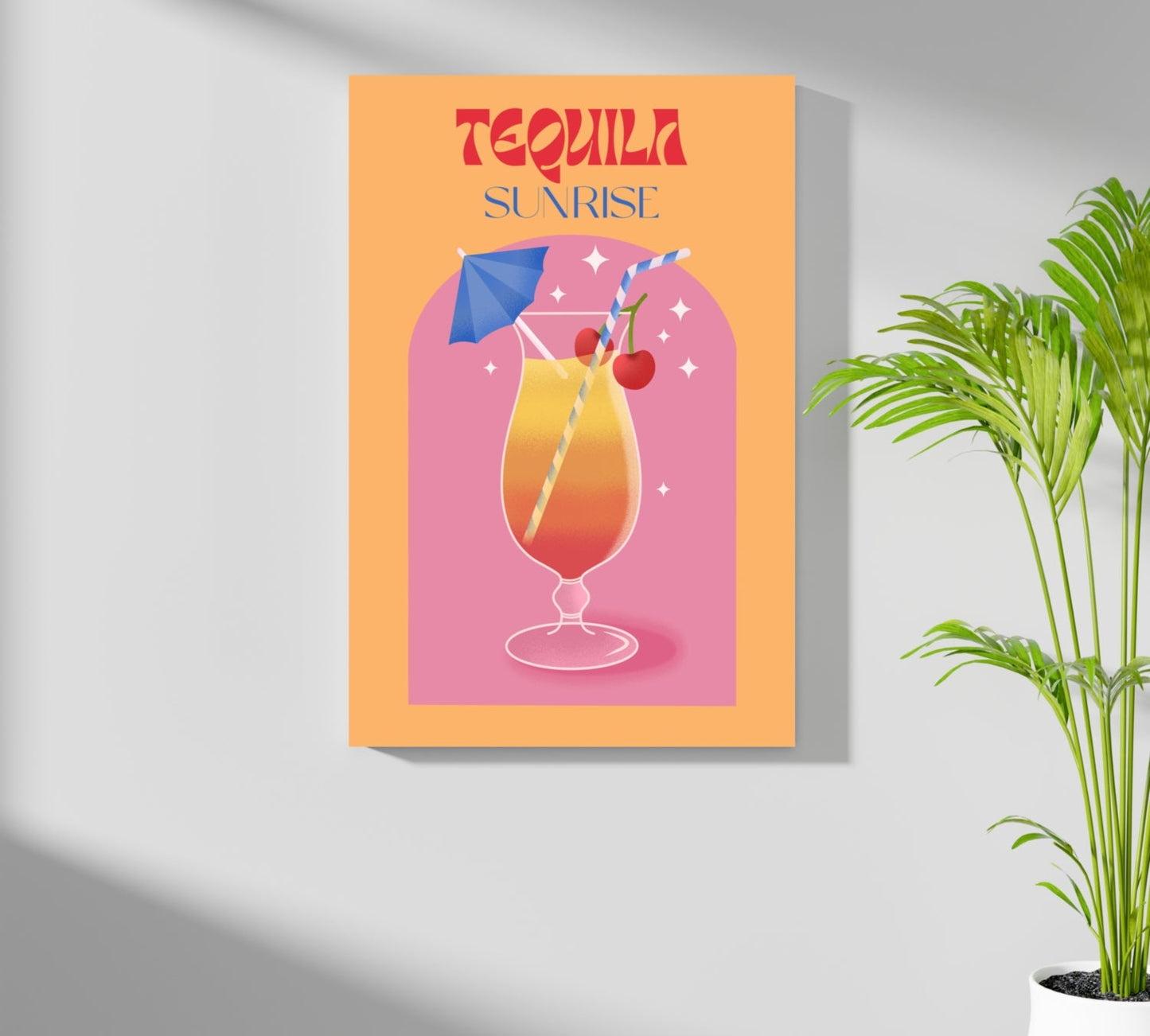 Tequila Metal Wall Art