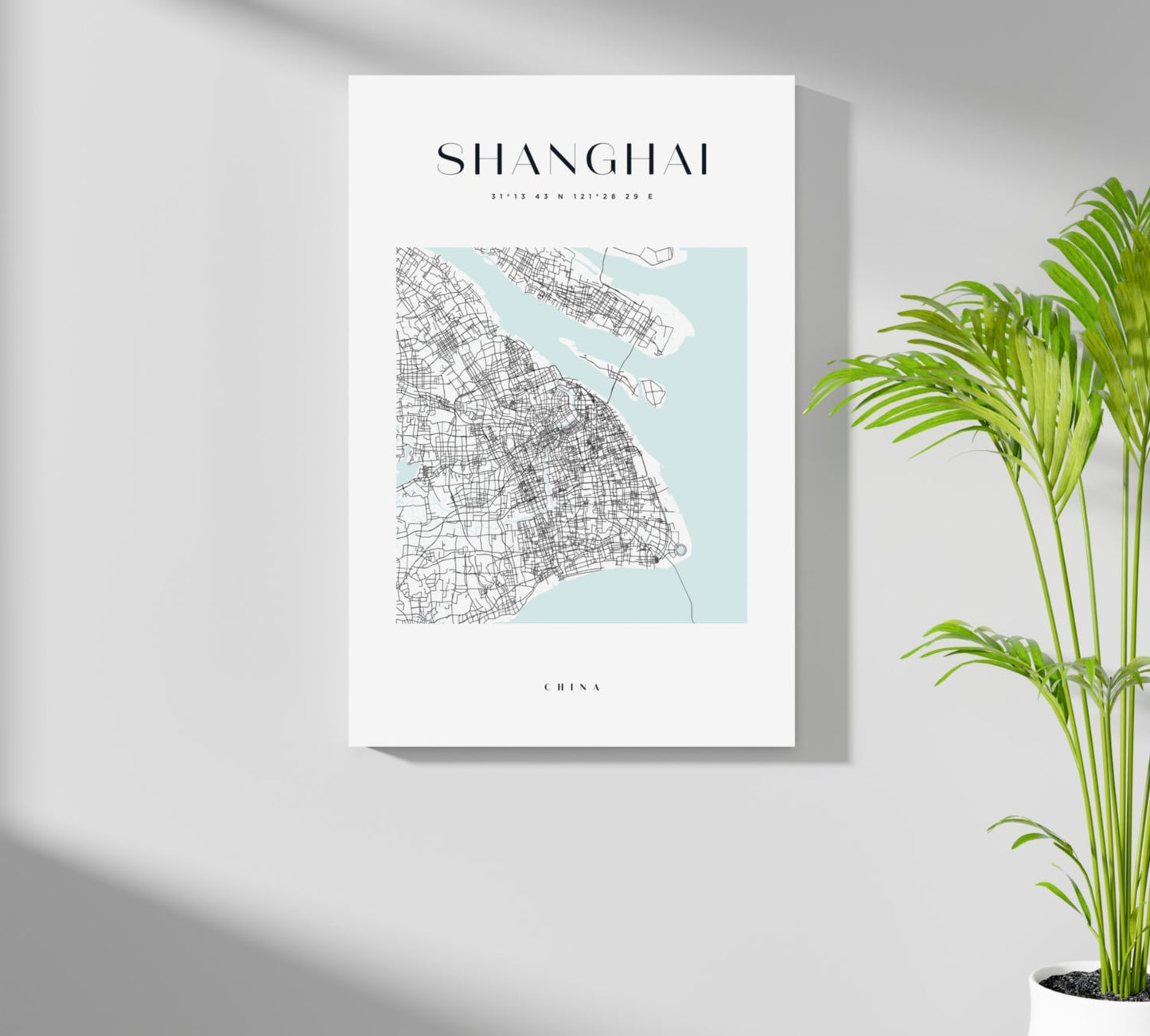 Shanghai Metal Wall Art