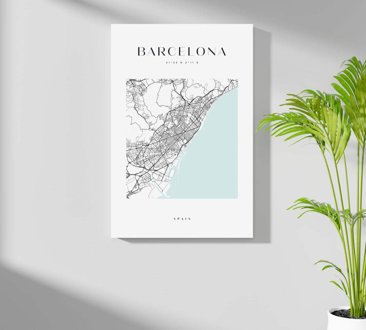 Barcelona Metal Wall Art
