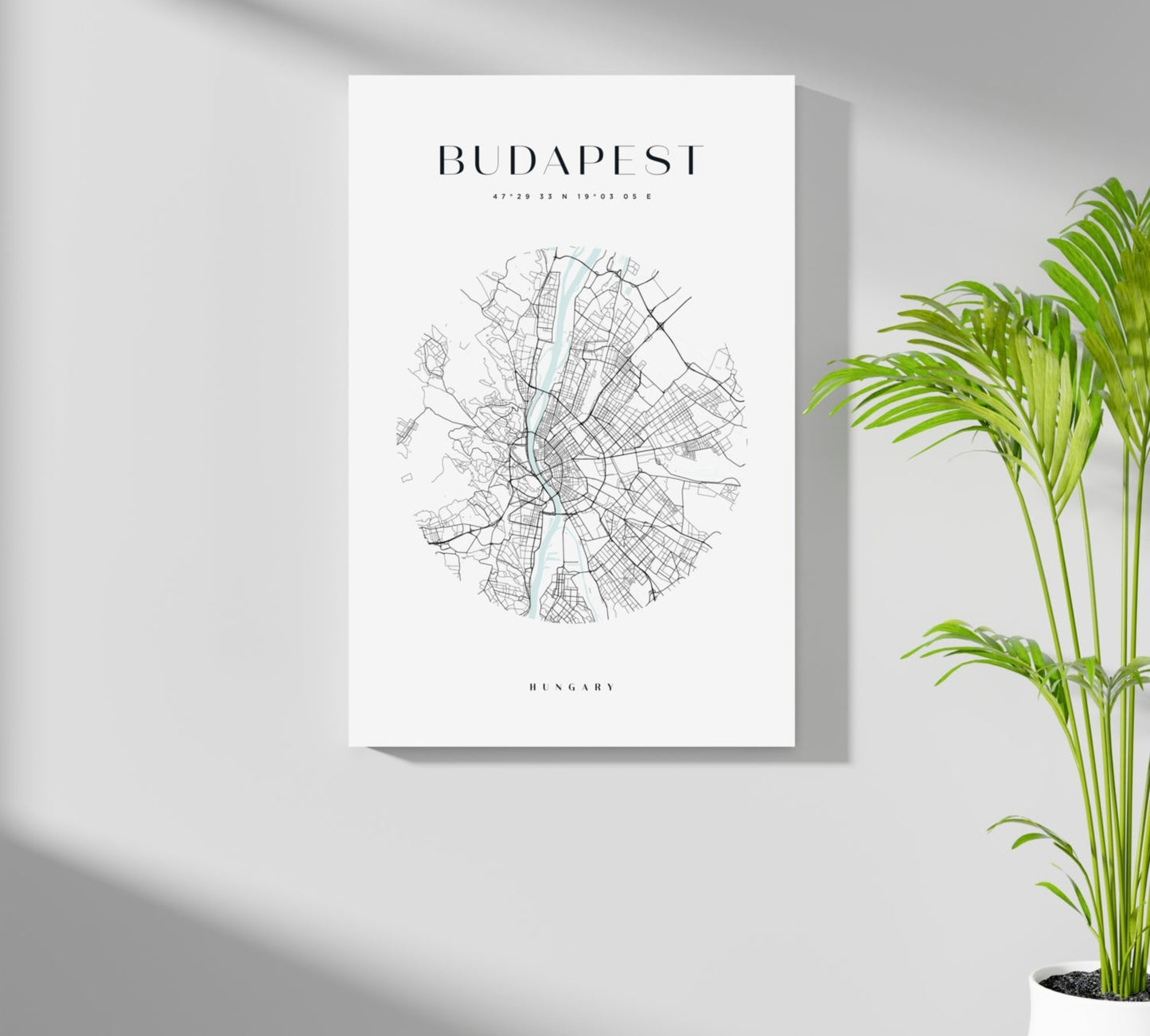 Budapest V2 Metal Wall Art