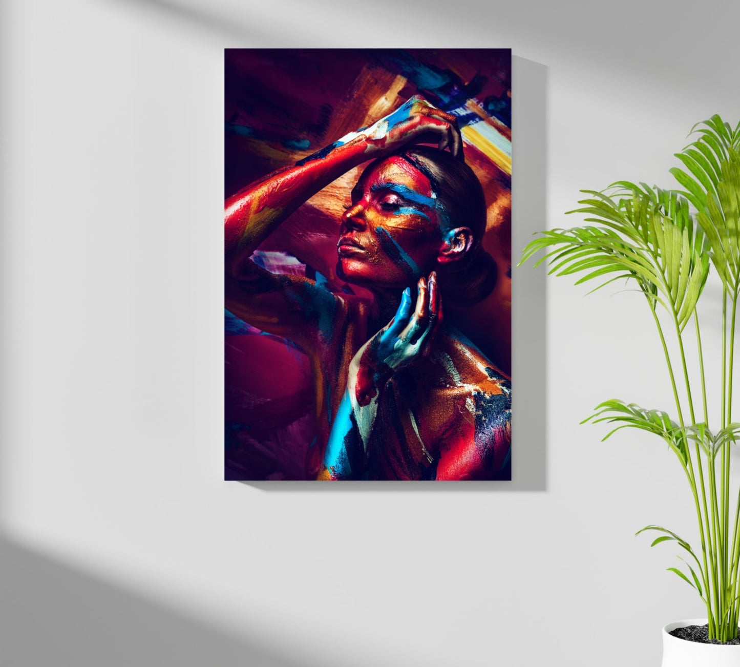 Woman Metal Wall Art