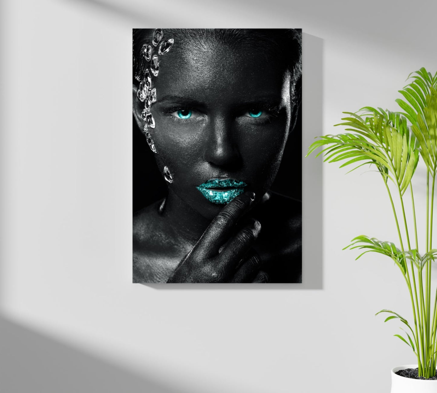 Woman Metal Wall Art