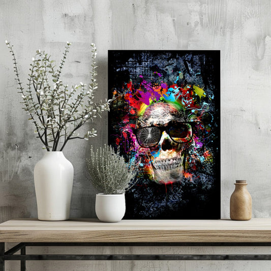 Skull Metal Wall Art