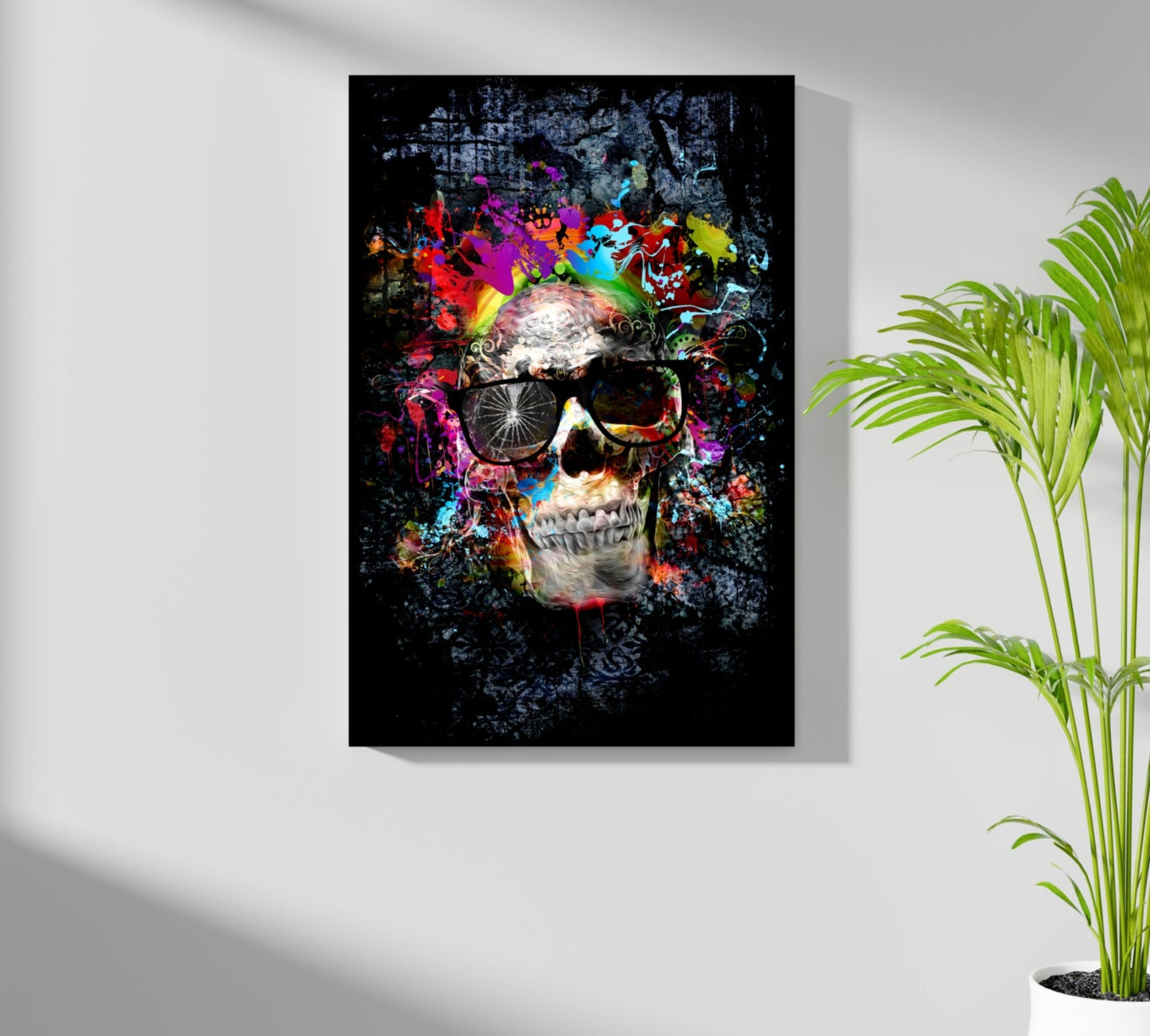 Skull Metal Wall Art