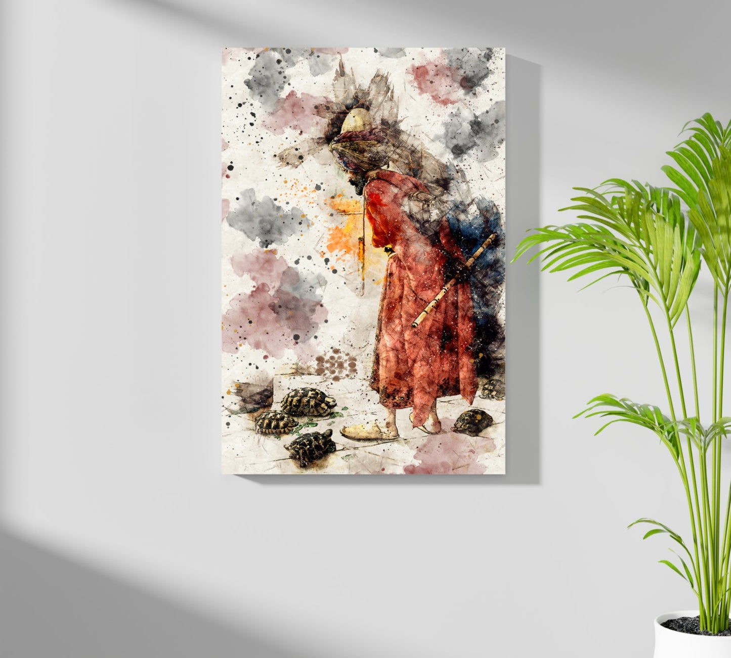 Tortoise Trainer Metal Wall Art