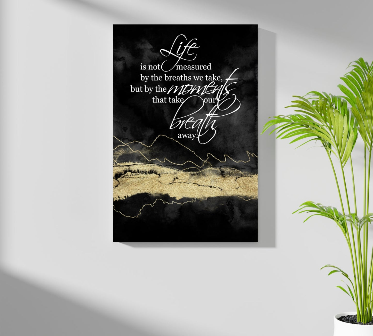 Life Is Metal Wall Art
