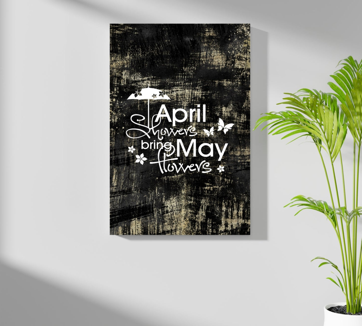 April Showers Metal Wall Art