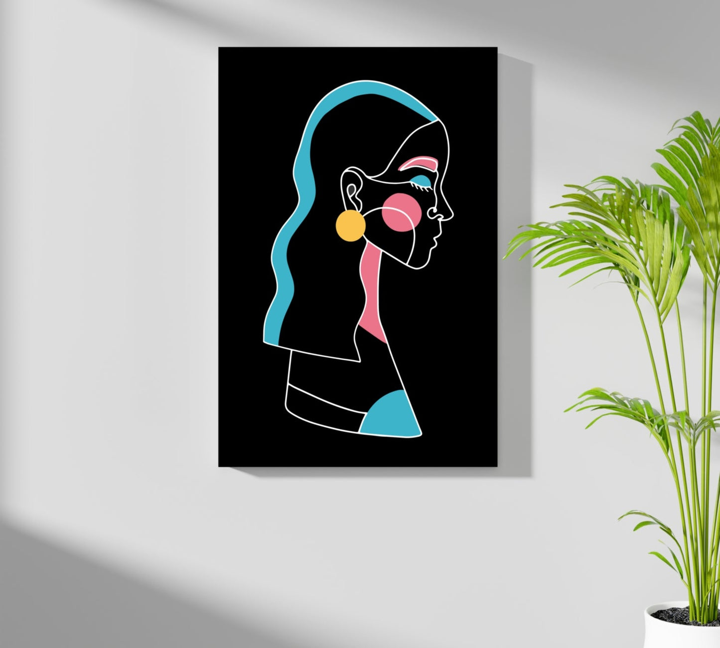 Line Art No. 2 Metal Wall Art