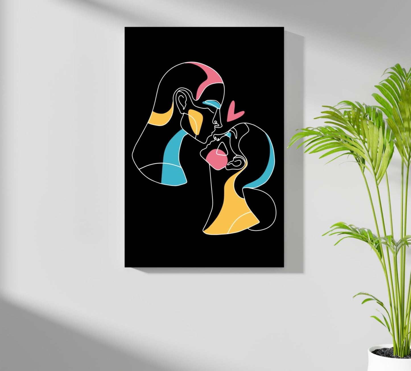 Line Art Metal Wall Art