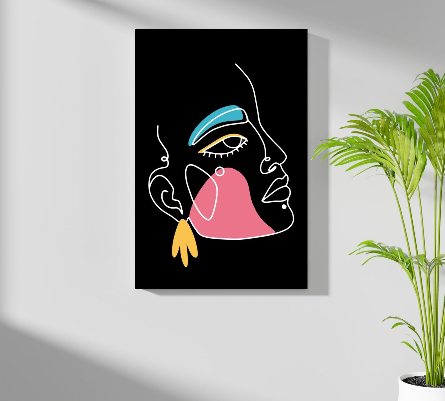 Line Art No. 11 Metal Wall Art