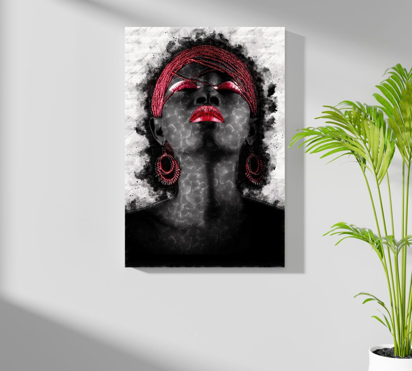 Woman Metal Wall Art