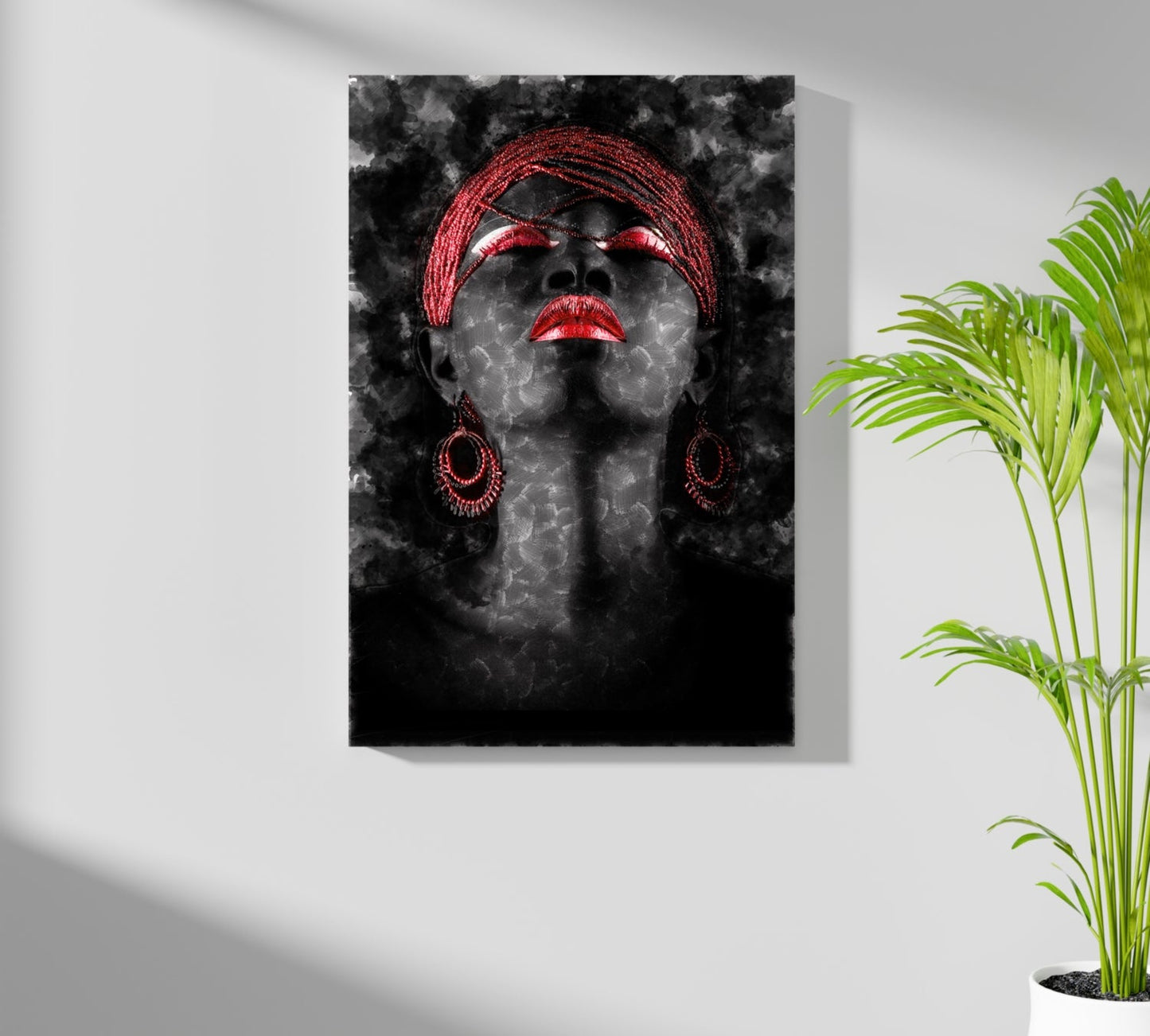 Woman Metal Wall Art