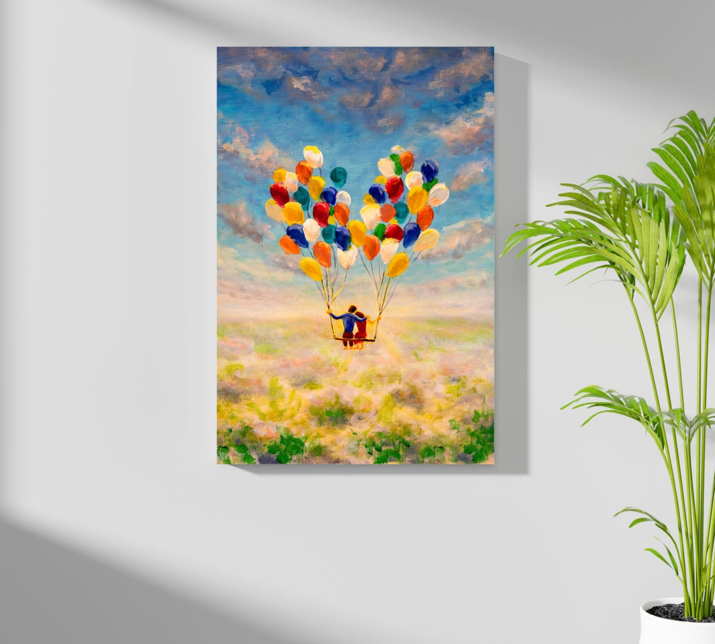 Balloons Aluminum Wall Art