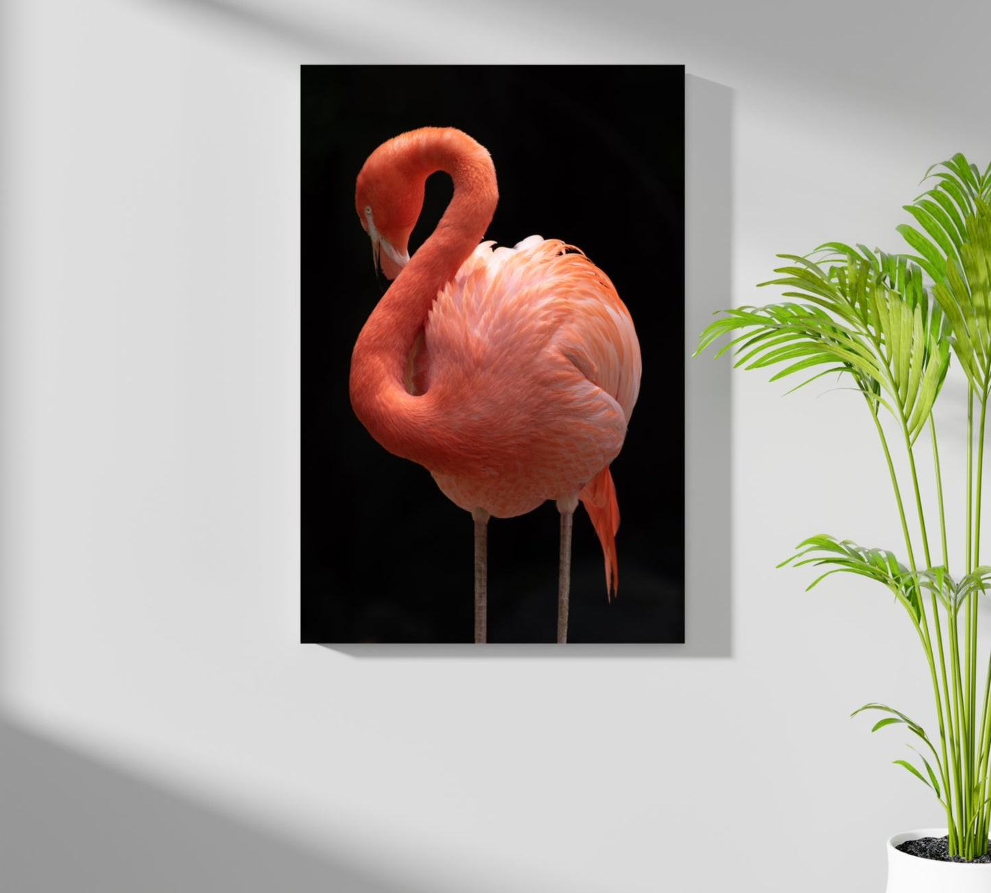 Flamingo Metal Wall Art