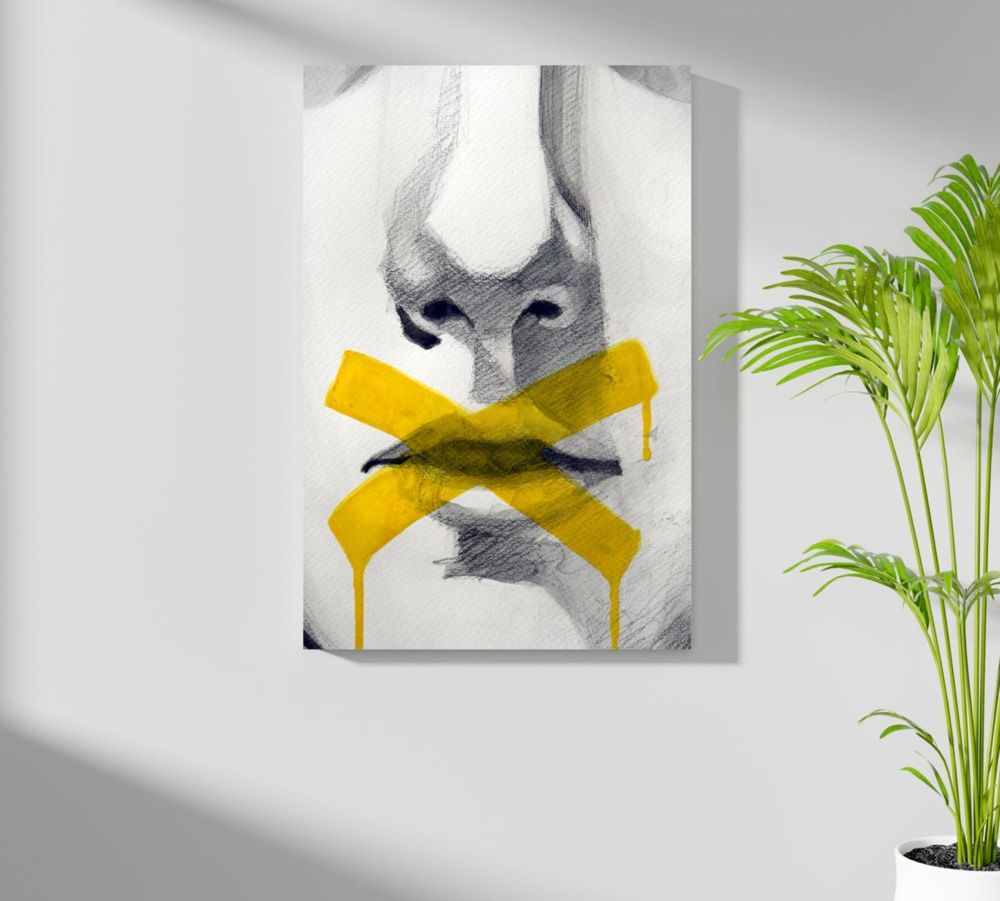 Hush Metal Wall Art