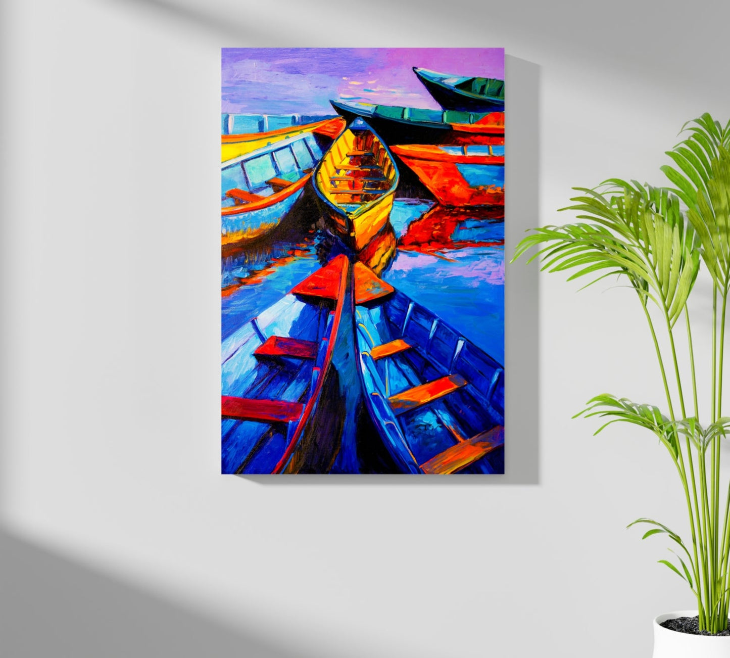 Kayaks Metal Wall Art