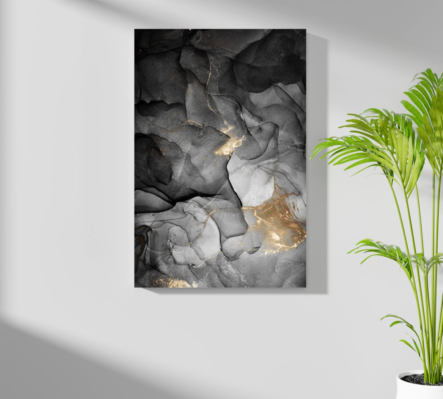 Marble Design I Metal Wall Art