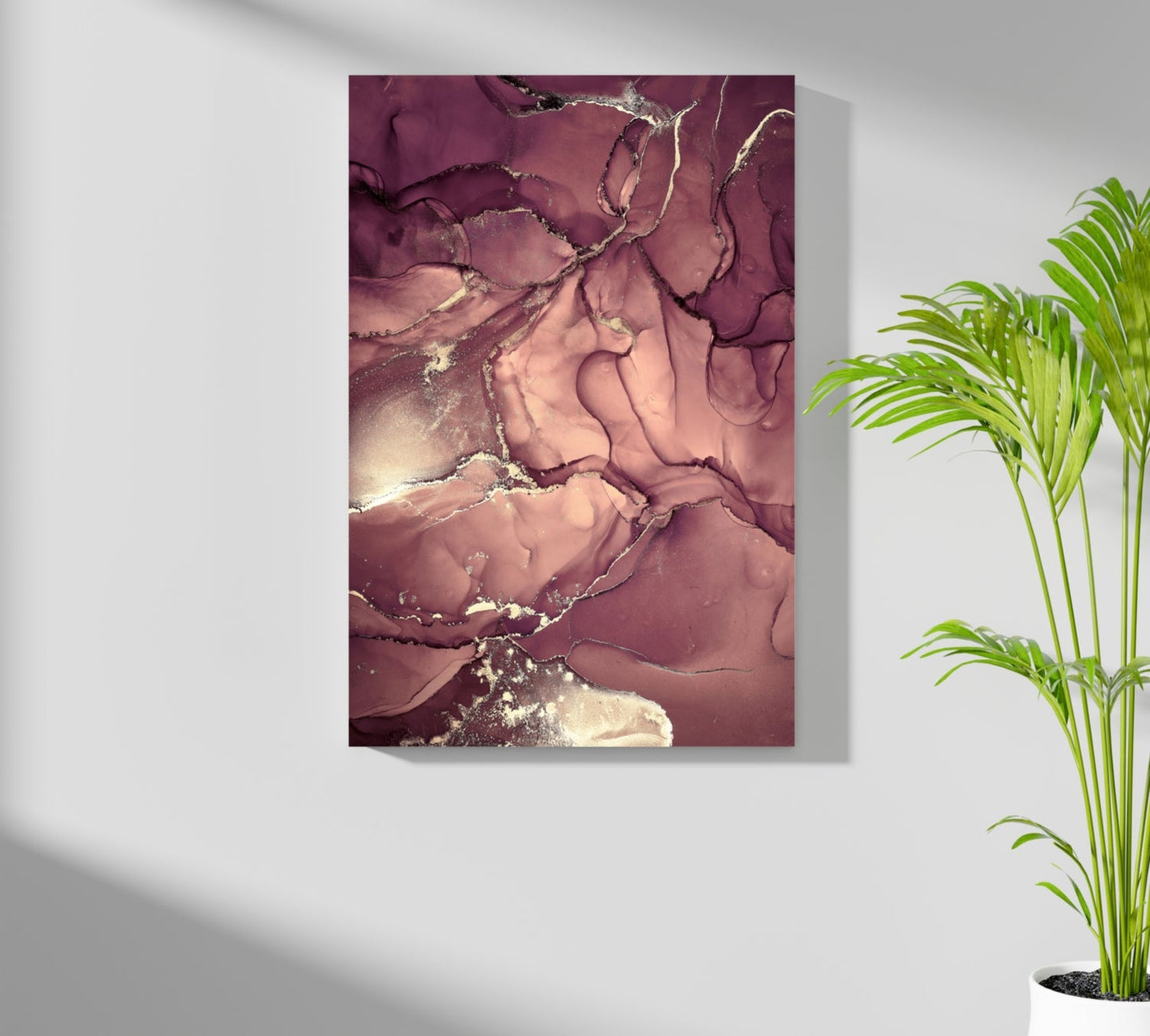 Marble Design III Metal Wall Art