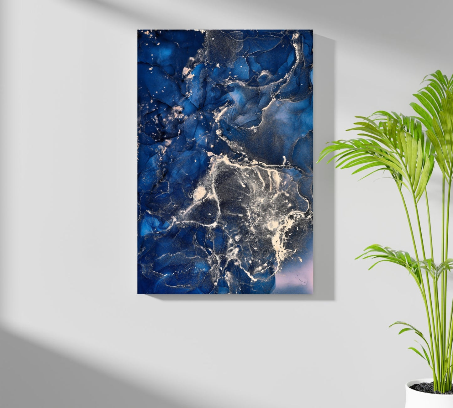 Marble Design IV Metal Wall Art